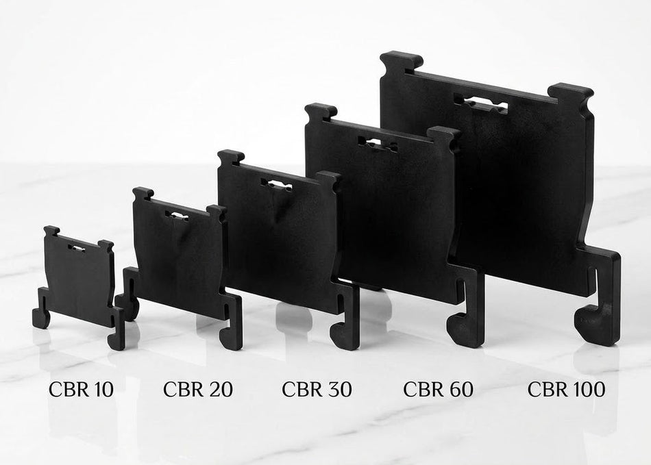 End Plate CBR ( DIN RAIL TERMINAL BLOCK )