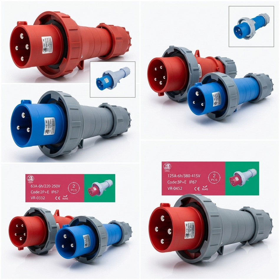 Steker Industri VR IP67