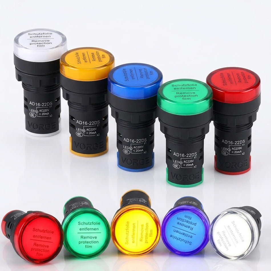 Pilot Lamp 16 mm AD16 - 16 C ( INDICATOR LAMP LED )