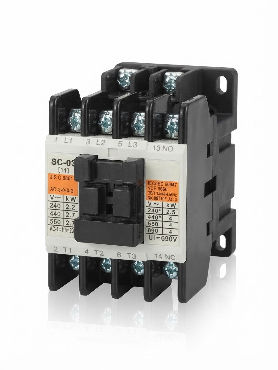 SC-03 ( Magnetik Kontaktor 3 Kutub/Pole )
