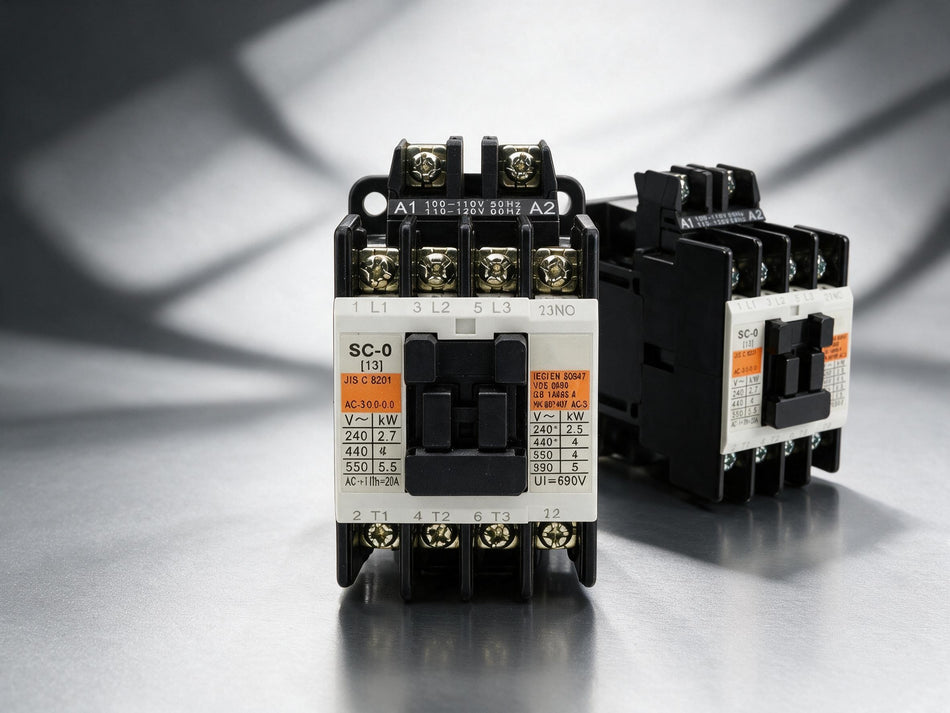SC-0 ( Magnetik Kontaktor 3 Kutub/Pole )