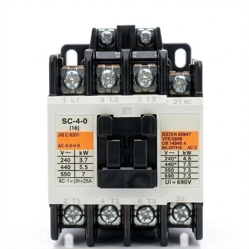 SC-4-0 ( Magnetik Kontaktor 3 Kutub/Pole )