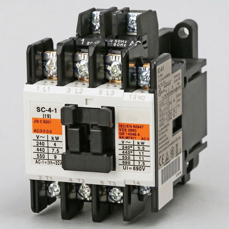SC-4-1 ( Magnetik Kontaktor 3 Kutub/Pole )