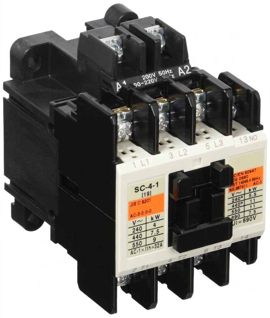 SC-4-1 ( Magnetik Kontaktor 3 Kutub/Pole )