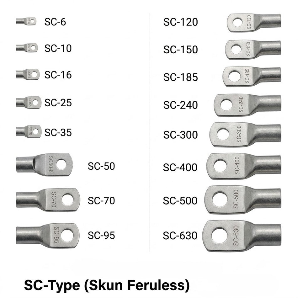 SC 50 - Skun Kabel Tipe SC