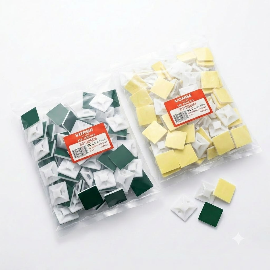 Dudukan Kabel Ties 30 x 30 mm