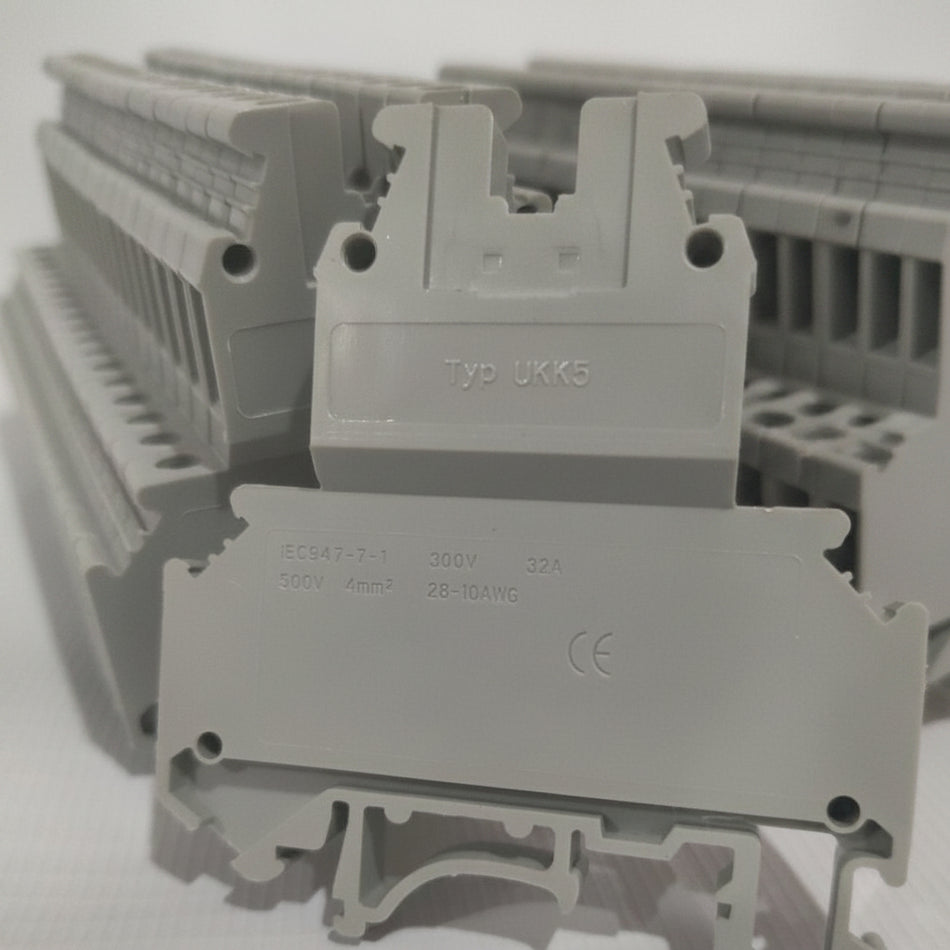 Terminal Block UKK ( DIN RAIL TERMINAL BLOCK )