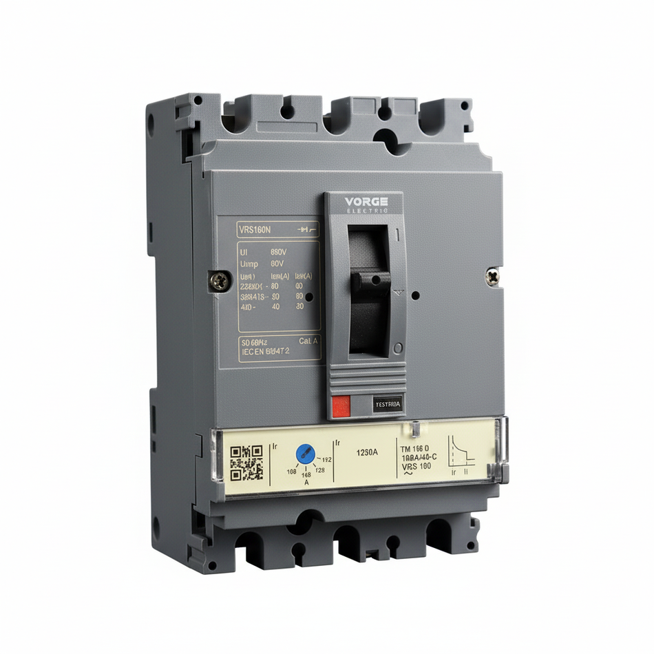 VRS 100 N ( Moulded Case Circuit Breaker / MCCB yang Dapat Diatur )