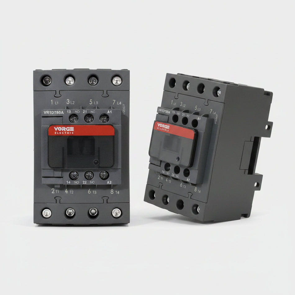 VR1D T80 ( Kontaktor Kapasitor 4 Kutub/Pole )