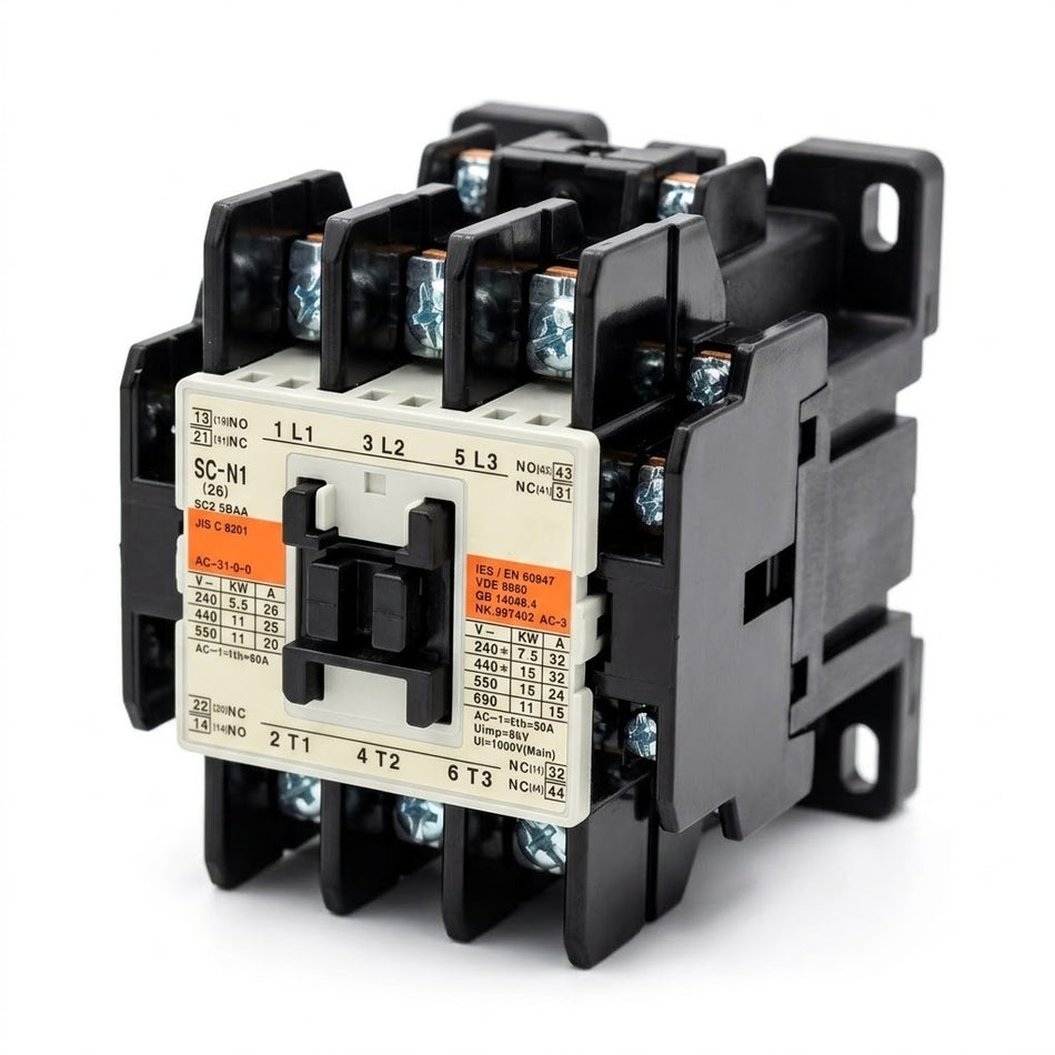 SC-N1 ( Magnetik Kontaktor 3 Kutub/Pole )