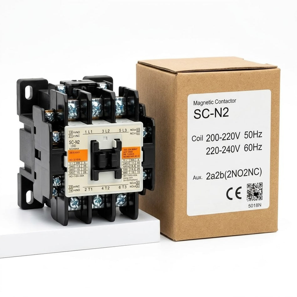 SC-N2 ( Magnetik Kontaktor 3 Kutub/Pole )