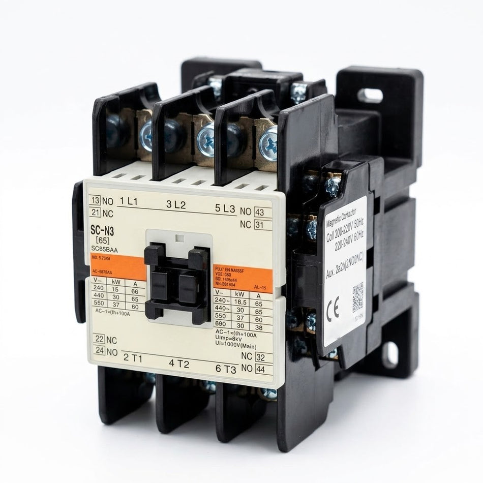 SC-N3 ( Magnetik Kontaktor 3 Kutub/Pole )