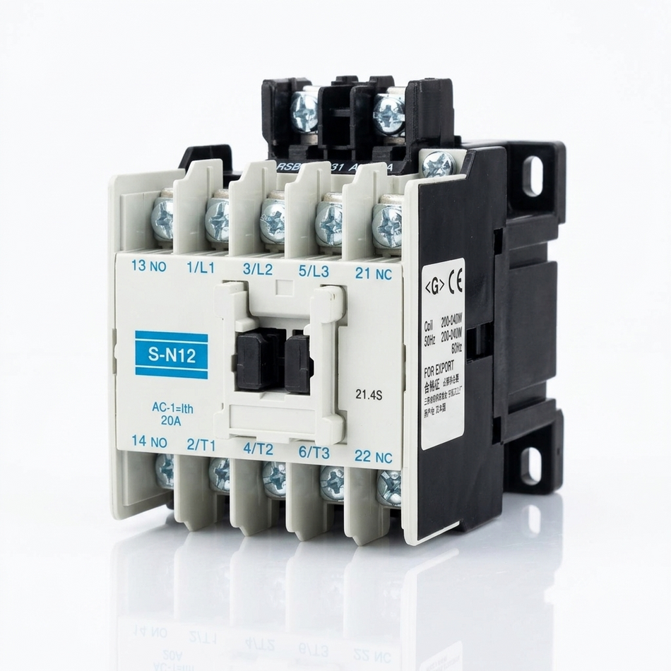 S-N12 ( Magnetik Kontaktor 3 Kutub/Pole ) SN