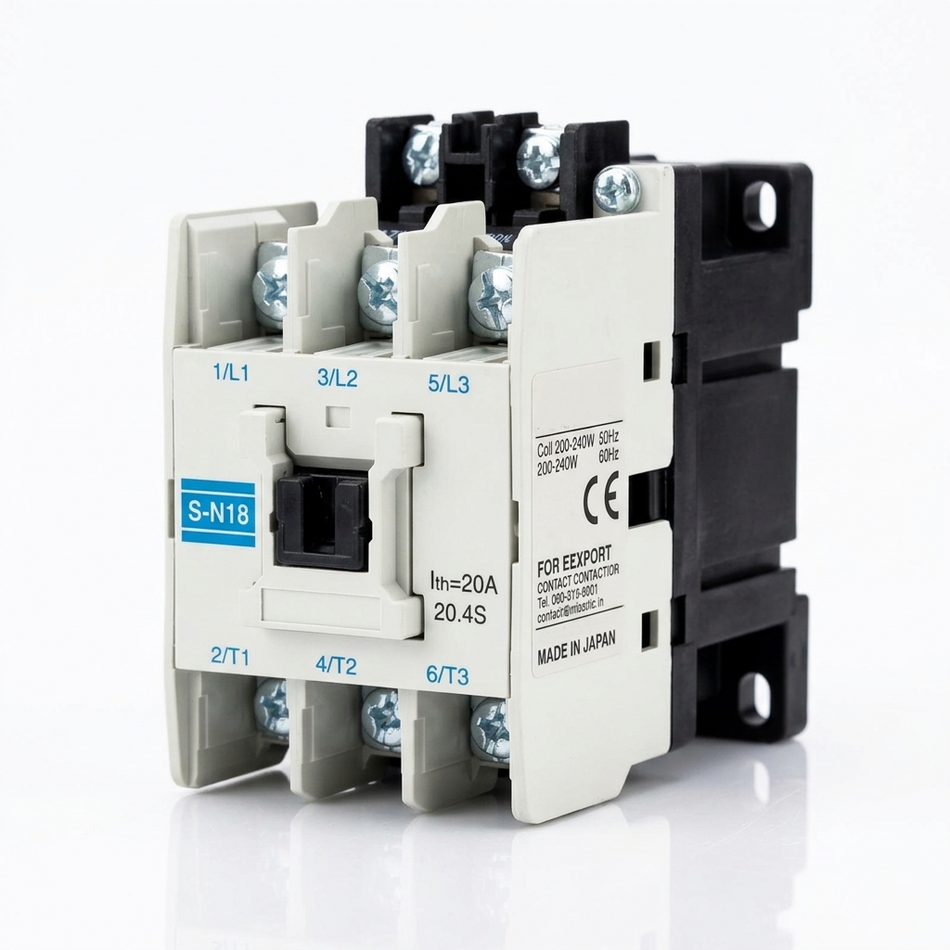 S-N18 ( Kontaktor Magnetik 3 Kutub/Pole ) SN