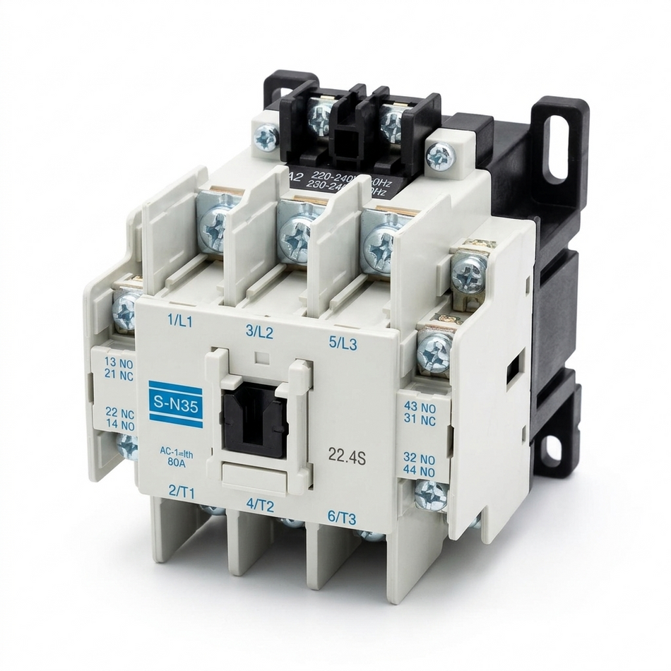 S-N35 ( Magnetik Kontaktor 3 Kutub/Pole ) SN